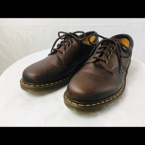 Dr Martens Crazy Horse Brown oiled leather shoes